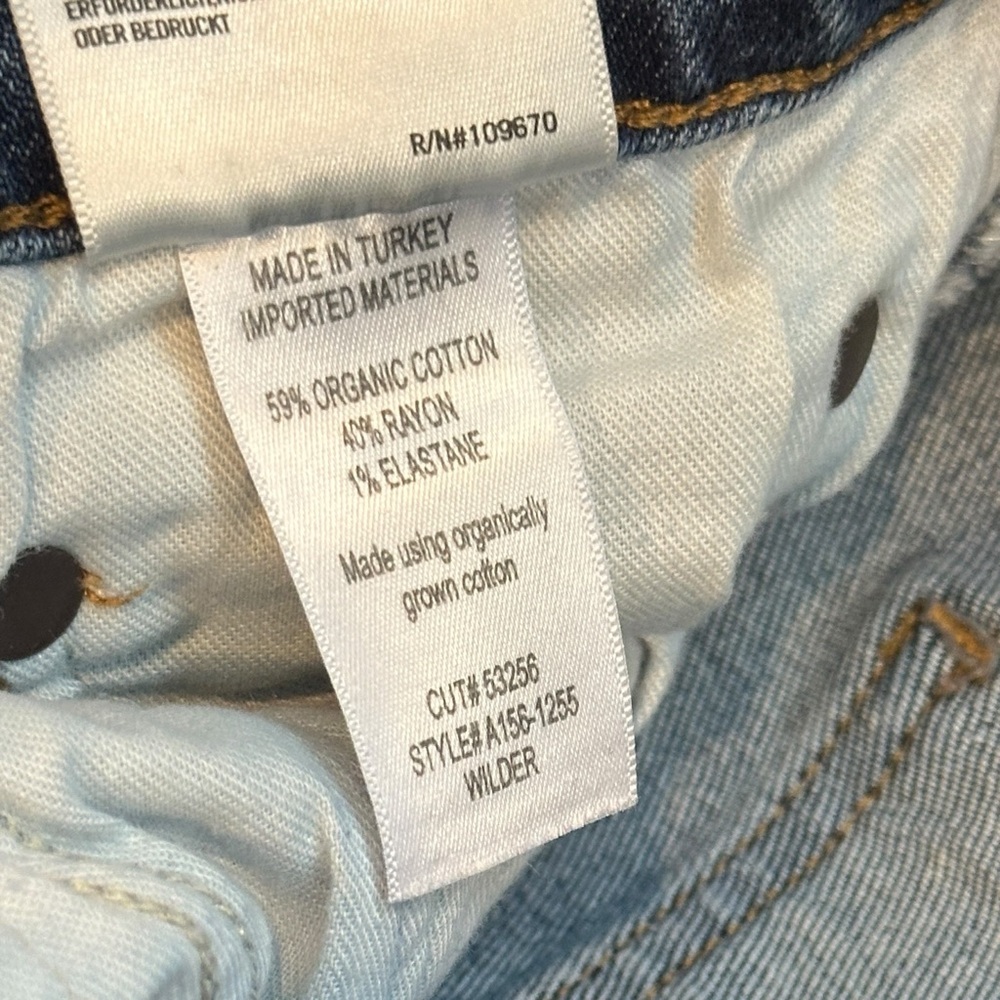 AGOLDE Wilder Straight Leg Ankle Jeans Hype Wash A156-1255 Women’s 30 $198 - Picture 7 of 7